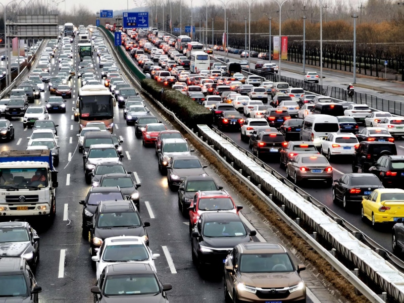 北京今日交通量将达假期峰值这个时间段最堵