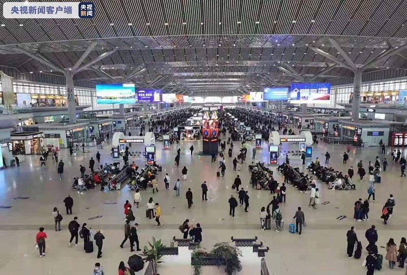 五一假期首日西安北站发送旅客创十年新高