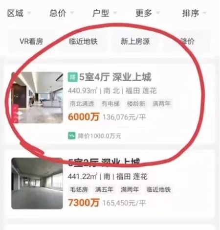 赛格大厦晃三晃房价大跳水业主挂2.6万/平砸盘出货