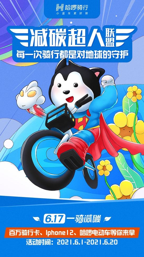 哈啰骑行开启碳中和骑行活动喊你一起来减碳